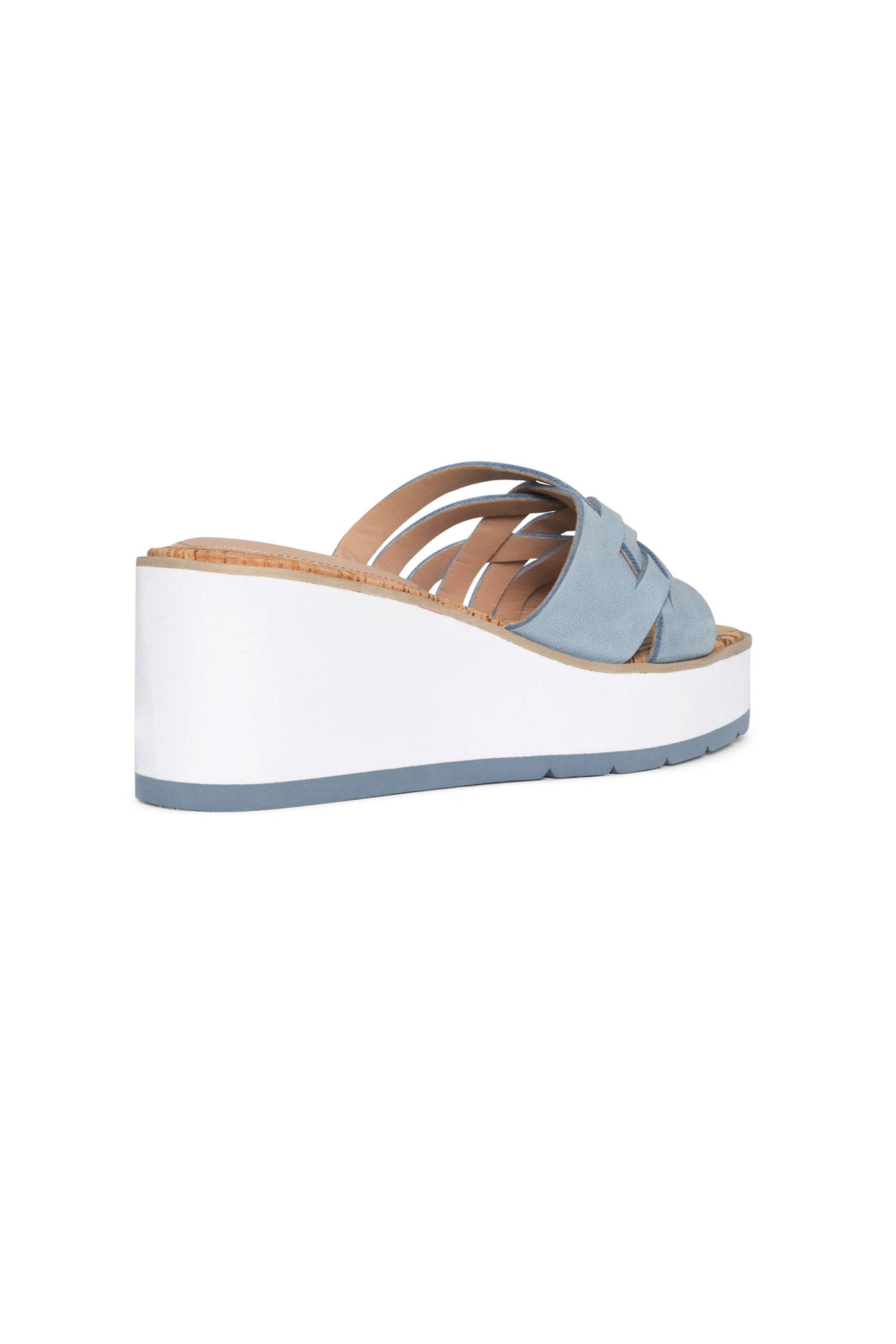 Reesie Wedge Sandals - Blue Sky