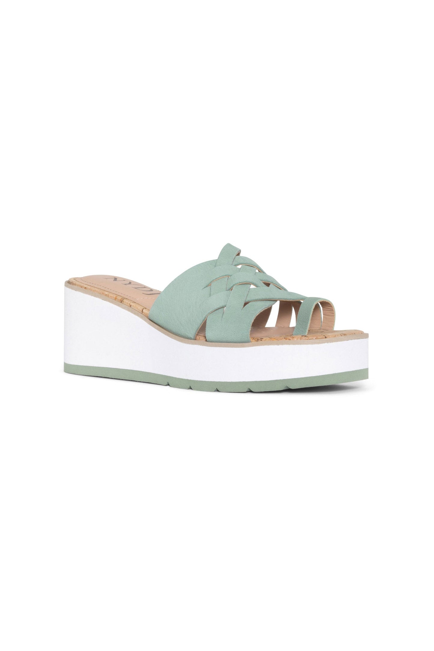 Reesie Wedge Sandals - Jade