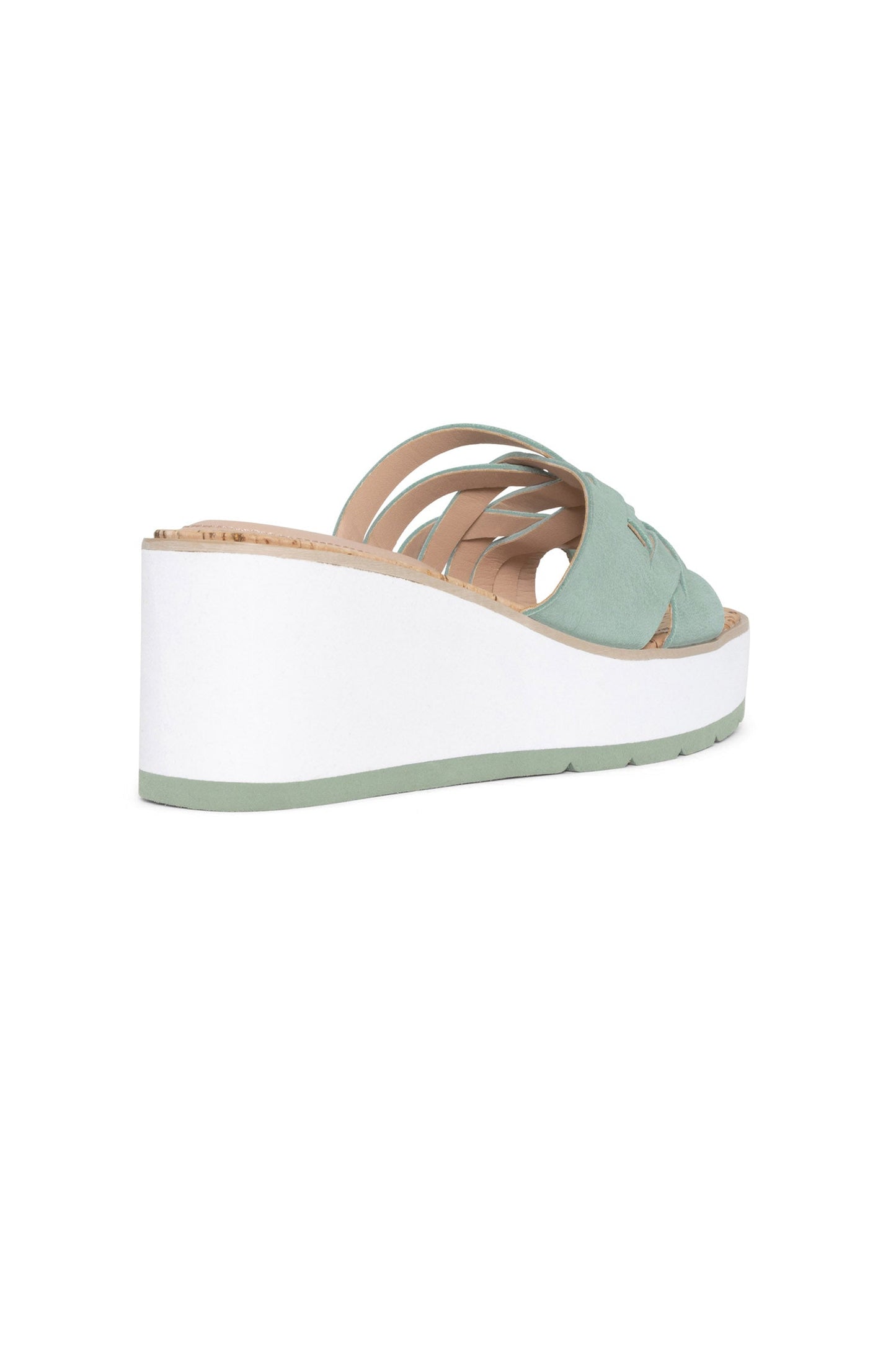 Reesie Wedge Sandals - Jade