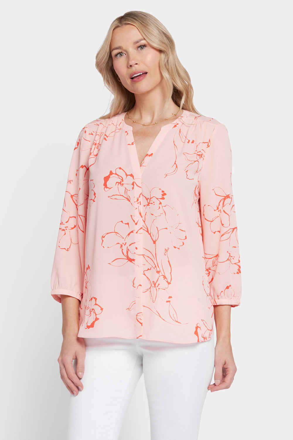 Pintuck Blouse - Gianna Garden