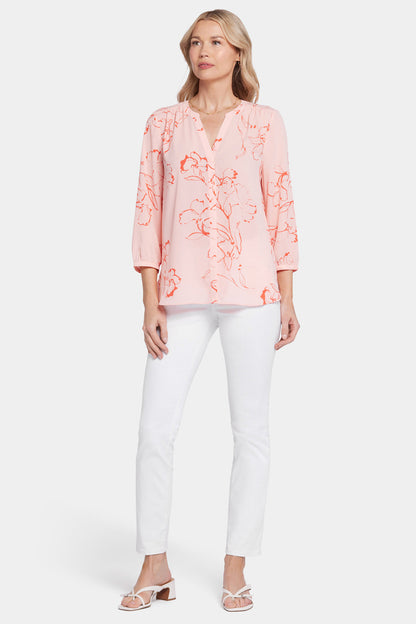 Pintuck Blouse - Gianna Garden