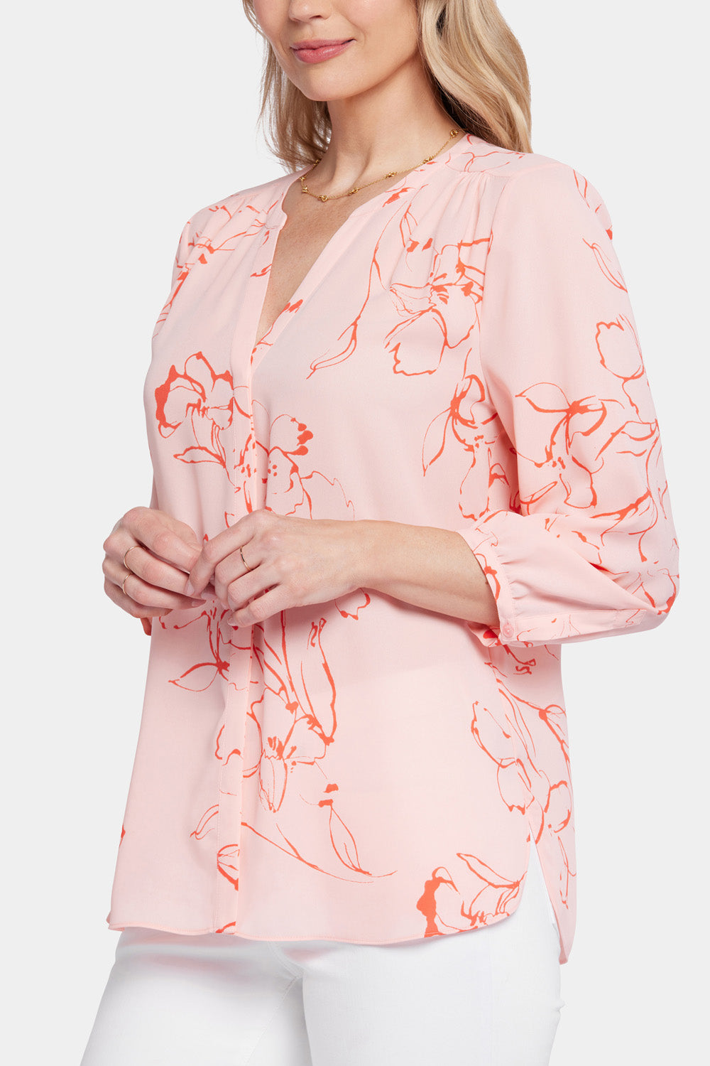 Pintuck Blouse - Gianna Garden