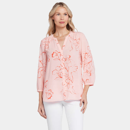 Pintuck Blouse - Gianna Garden
