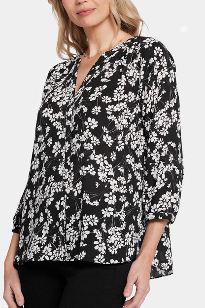 Pintuck Blouse - Stefania