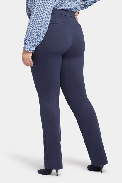 Slim Trouser Pants In Plus Size - Oxford Navy