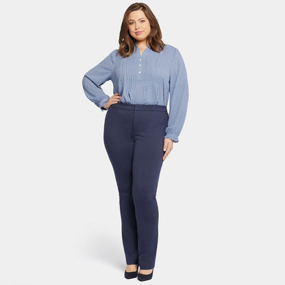 Slim Trouser Pants In Plus Size - Oxford Navy
