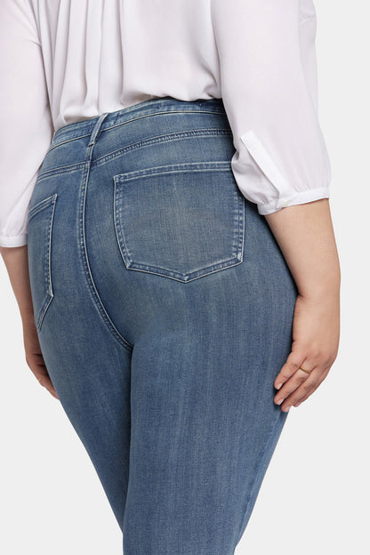 Slim Bootcut Ankle Jeans In Plus Size - Prelude