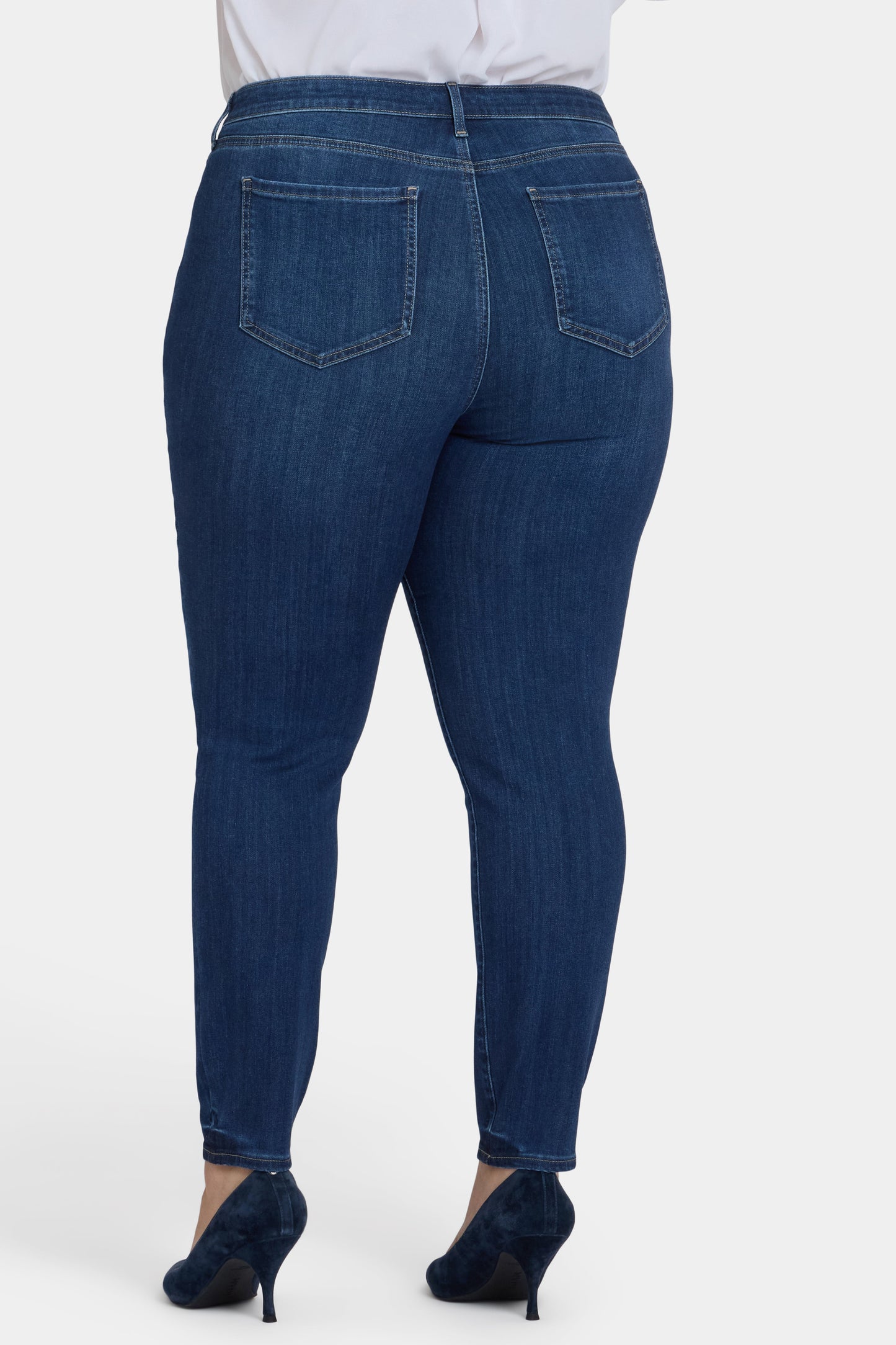 Ami Skinny Jeans In Plus Size - Vintage Lapis