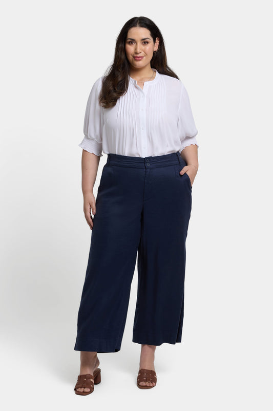 Waverly Trouser Pants In Plus Size - Oxford Navy