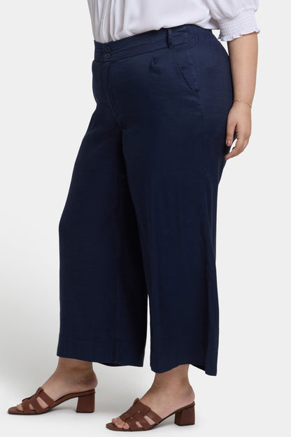 Waverly Trouser Pants In Plus Size - Oxford Navy