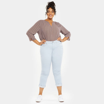 Margot Girlfriend Pants In Plus Size - Arctic Ice