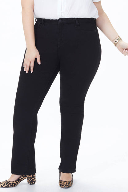 Barbara Bootcut Jeans In Plus Size - Black