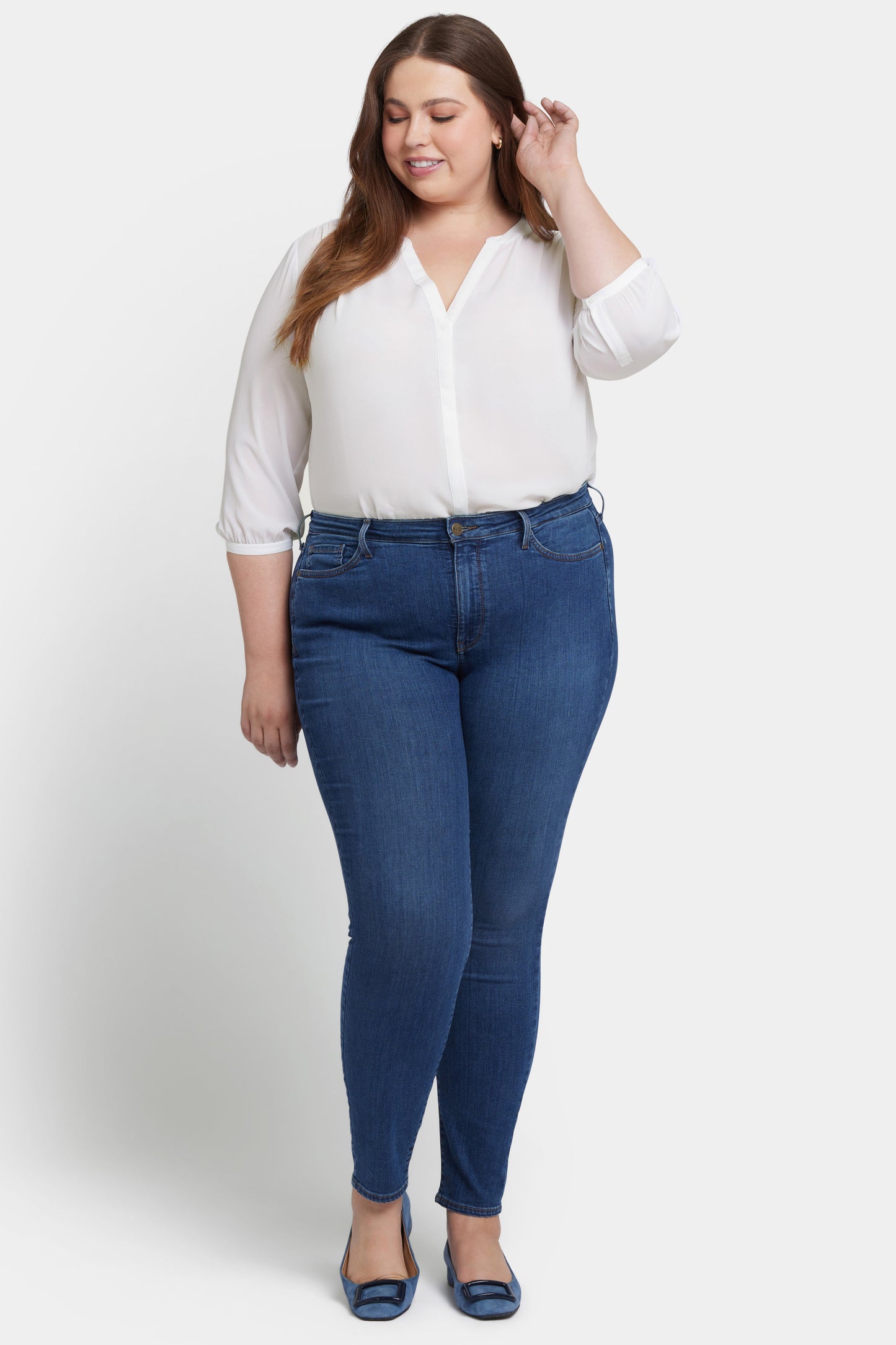 Ami Skinny Jeans In Plus Size - Cooper