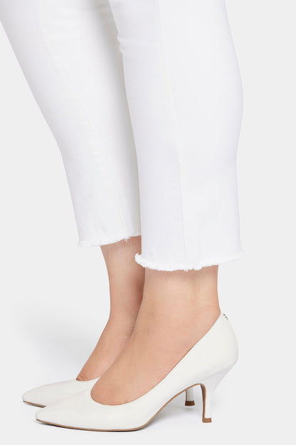 Sheri Slim Ankle Jeans In Plus Size - Optic White