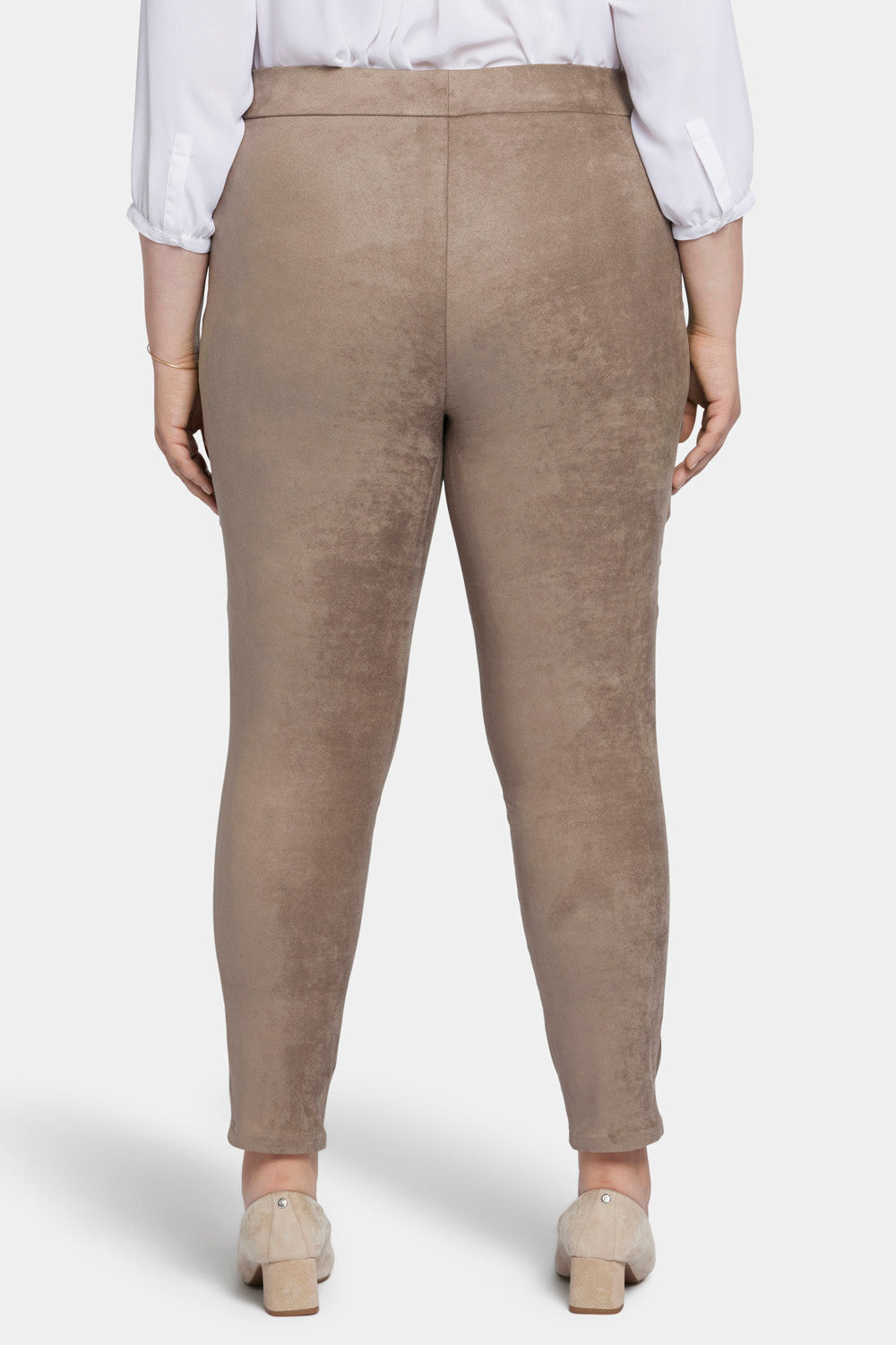 Basic Legging Pants In Plus Size - Saddlewood