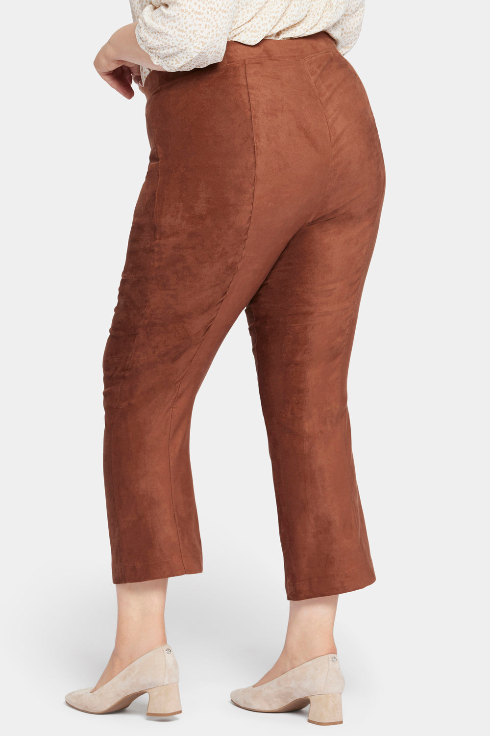 Slim Bootcut Pull-On Pants In Plus Size - Coffee Bean