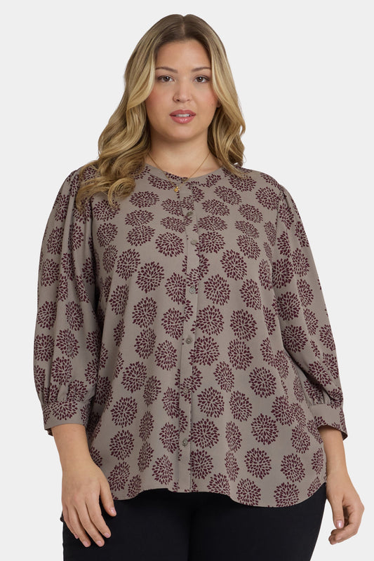 Bonnie Blouse In Plus Size - Valenton
