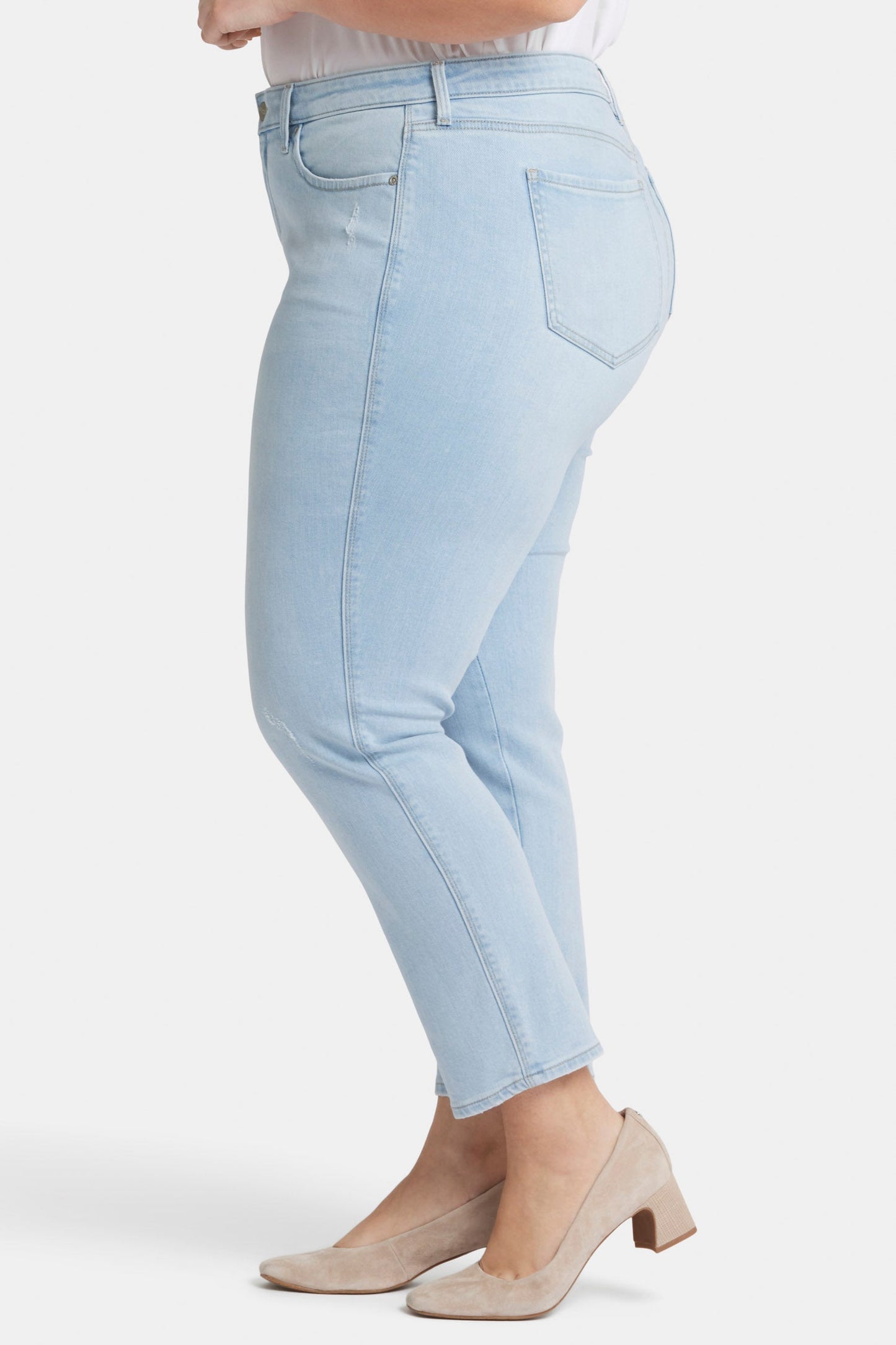 Stella Tapered Ankle Jeans In Plus Size - Estrella