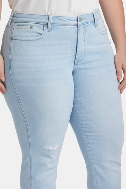 Stella Tapered Ankle Jeans In Plus Size - Estrella