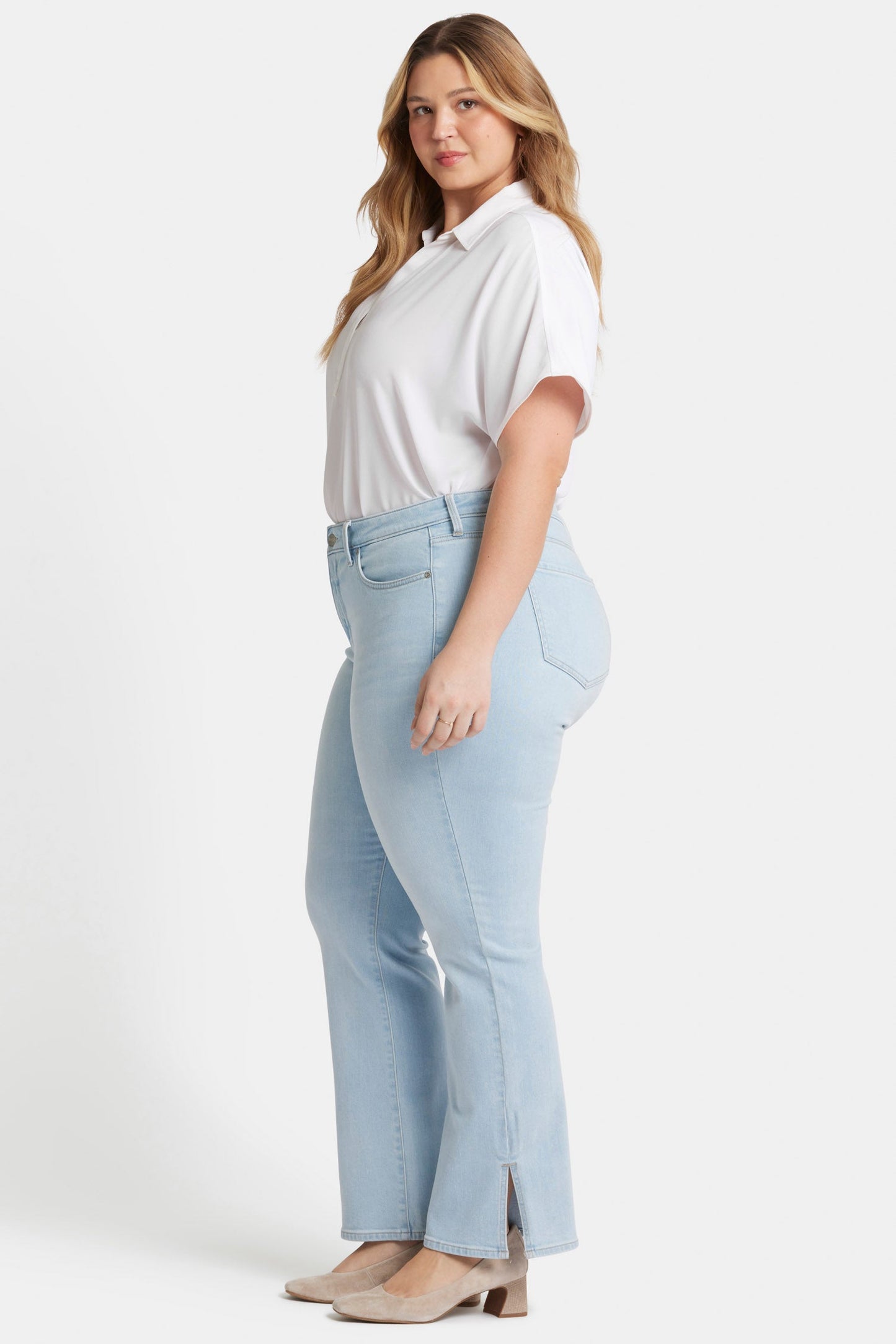 Barbara Bootcut Jeans In Plus Size - Oceanfront