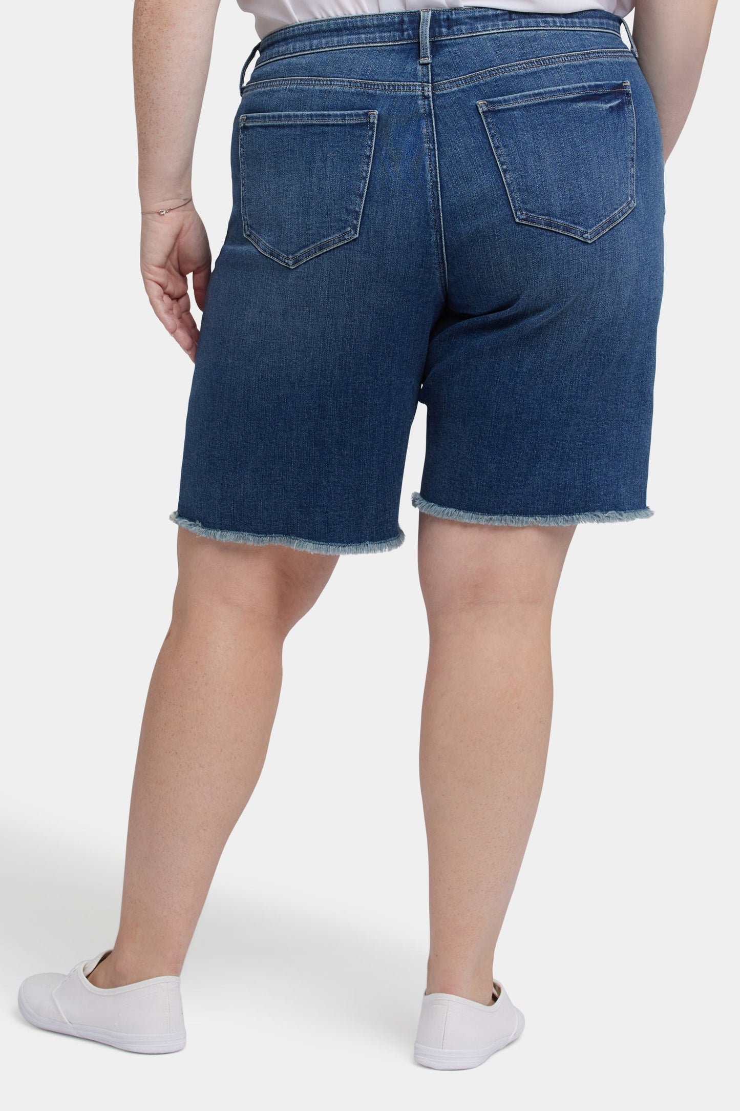 Lilly Denim Shorts In Plus Size - Rio Rapids
