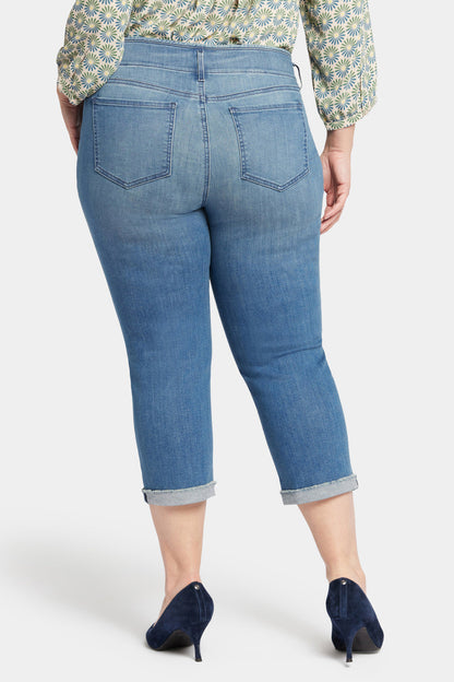Chloe Capri Jeans In Plus Size - Stargazer