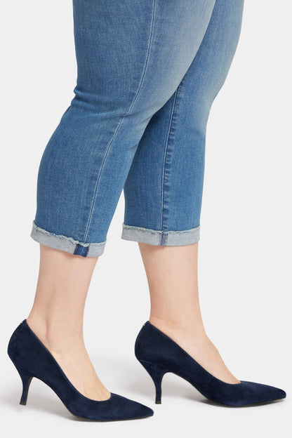 Chloe Capri Jeans In Plus Size - Stargazer