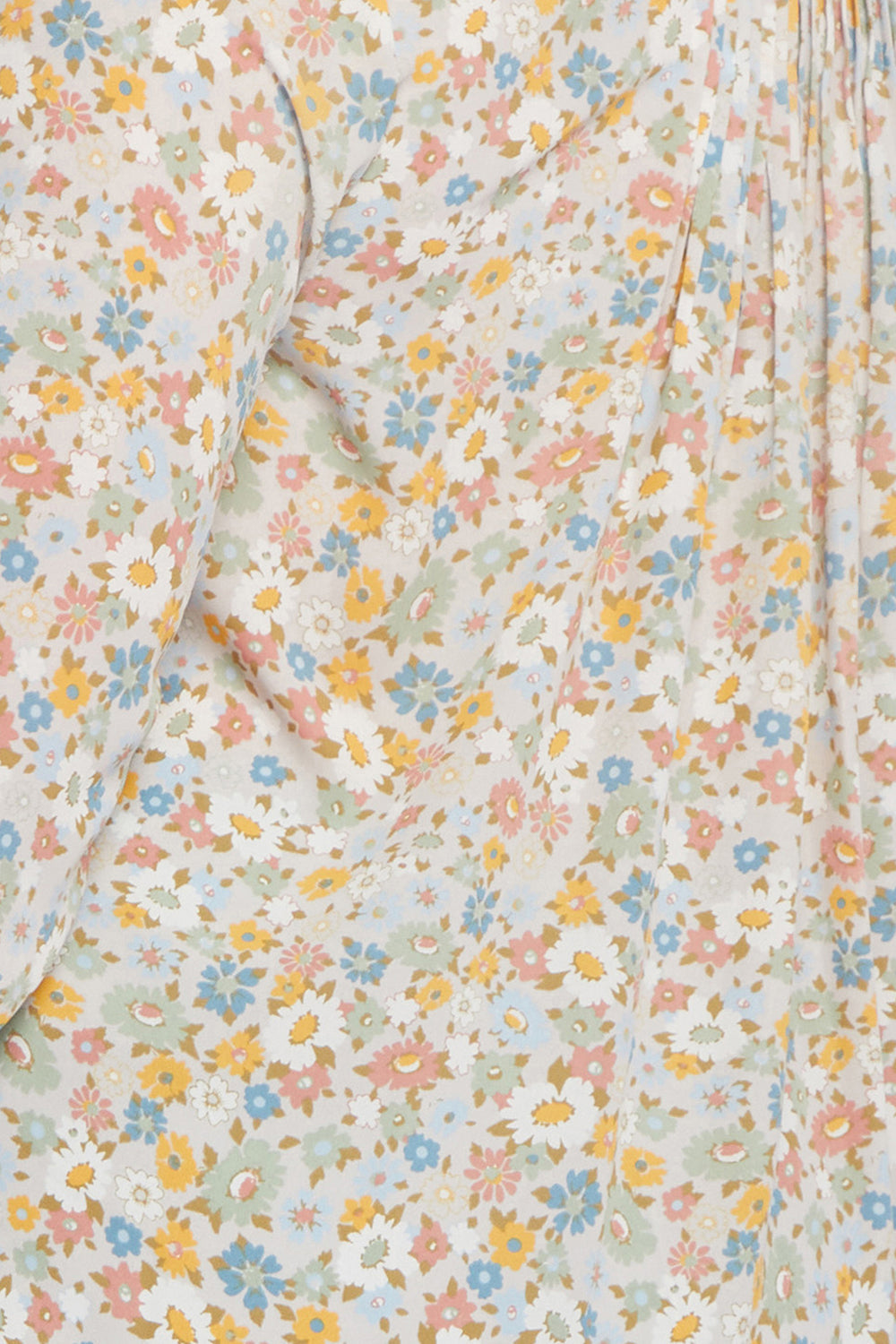 Pintuck Blouse In Plus Size - Angelonia