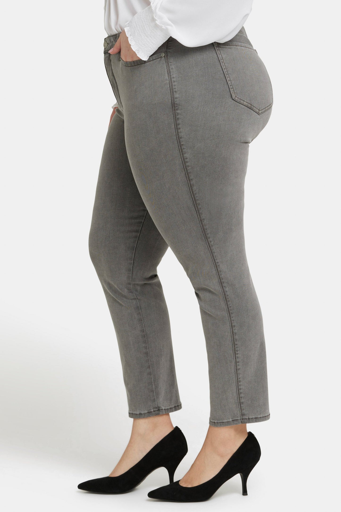 Stella Tapered Ankle Jeans In Plus Size - Palmas