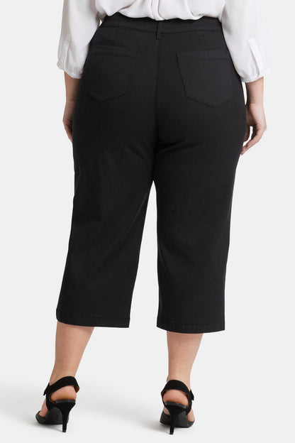 Utility Pants In Plus Size - Black