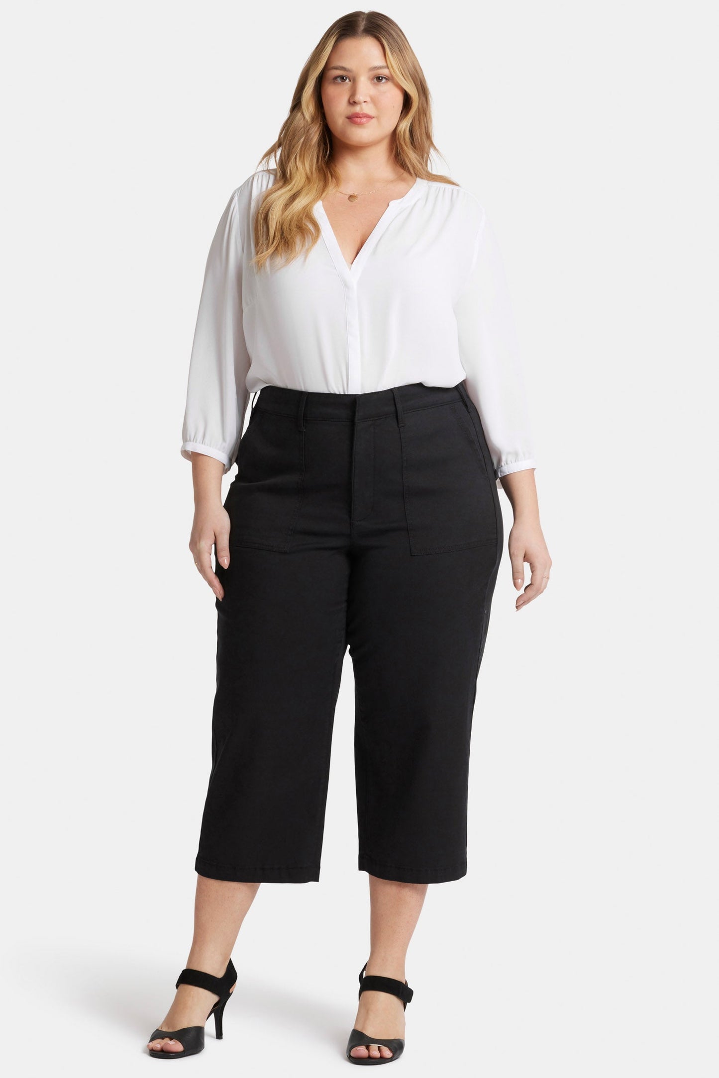 Utility Pants In Plus Size - Black