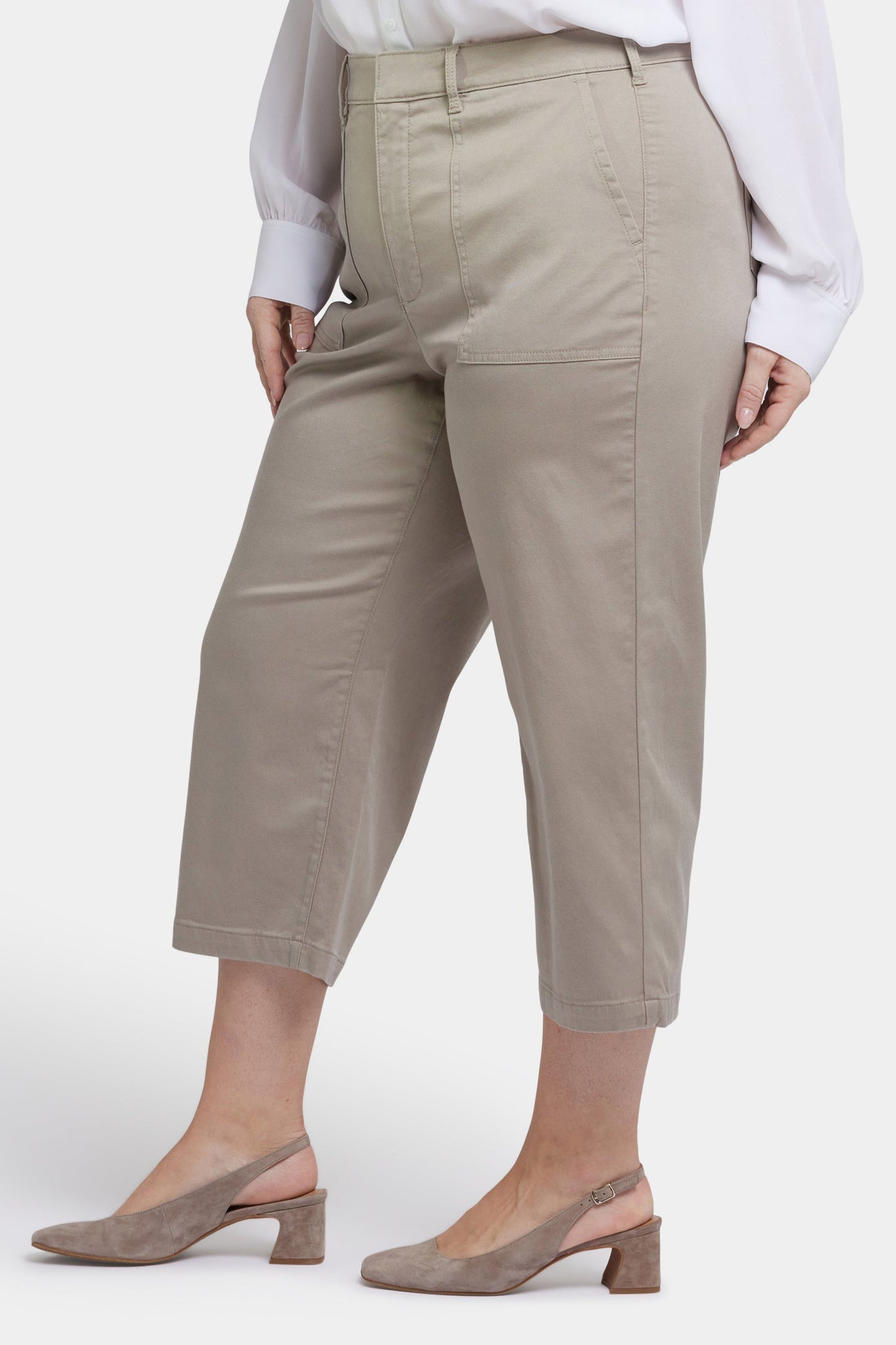 Utility Pants In Plus Size - Saddlewood