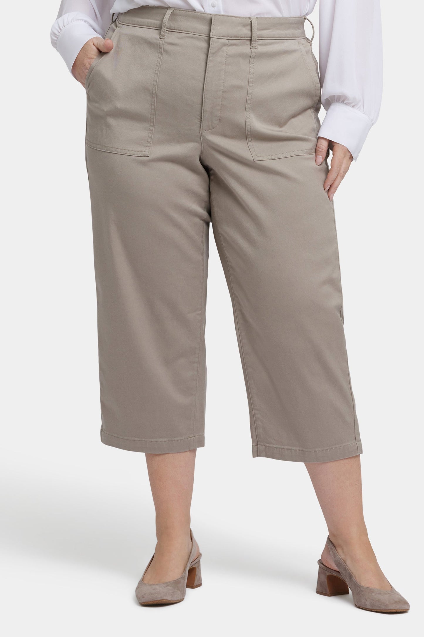 Utility Pants In Plus Size - Saddlewood